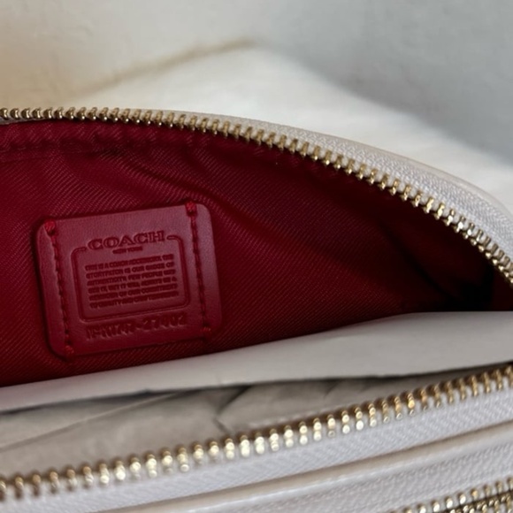 Coach Sadie Crossbody Clutch With Cherry Print - Picture 10 of 12